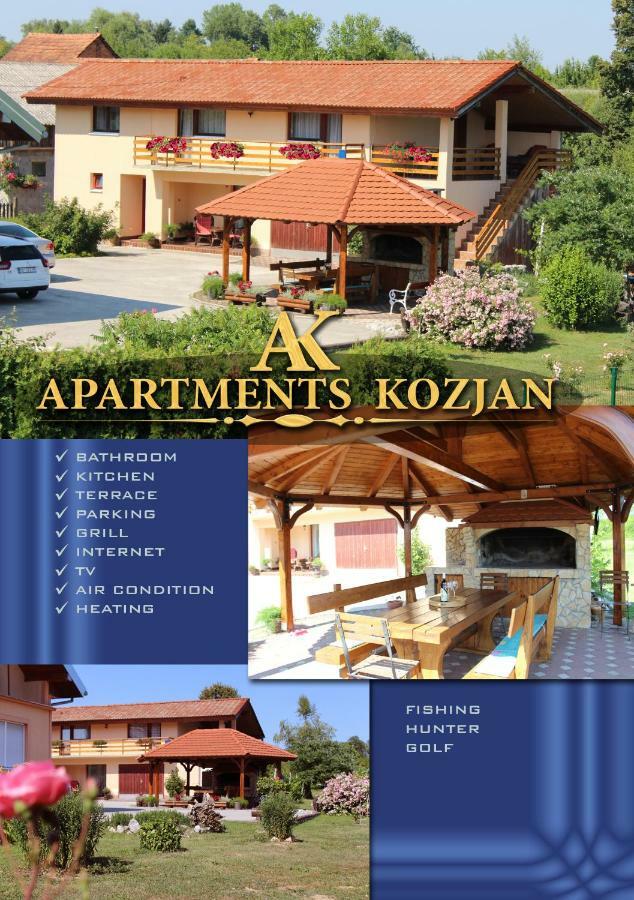 Apartments Kozjan Karlovac Eksteriør billede